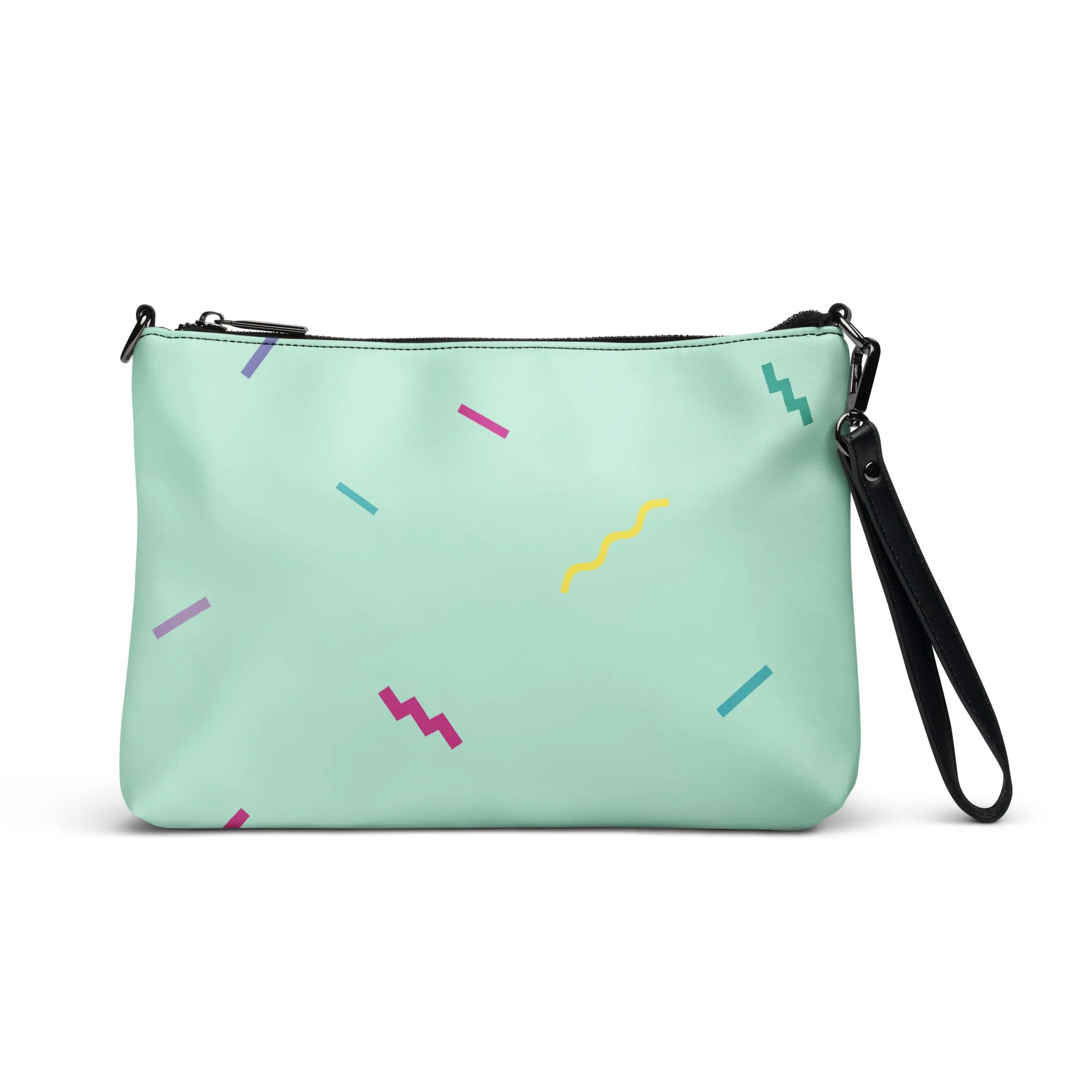 Retro 90s Mint Green Crossbody Bag