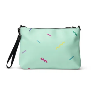 Retro 90s Mint Green Crossbody Bag