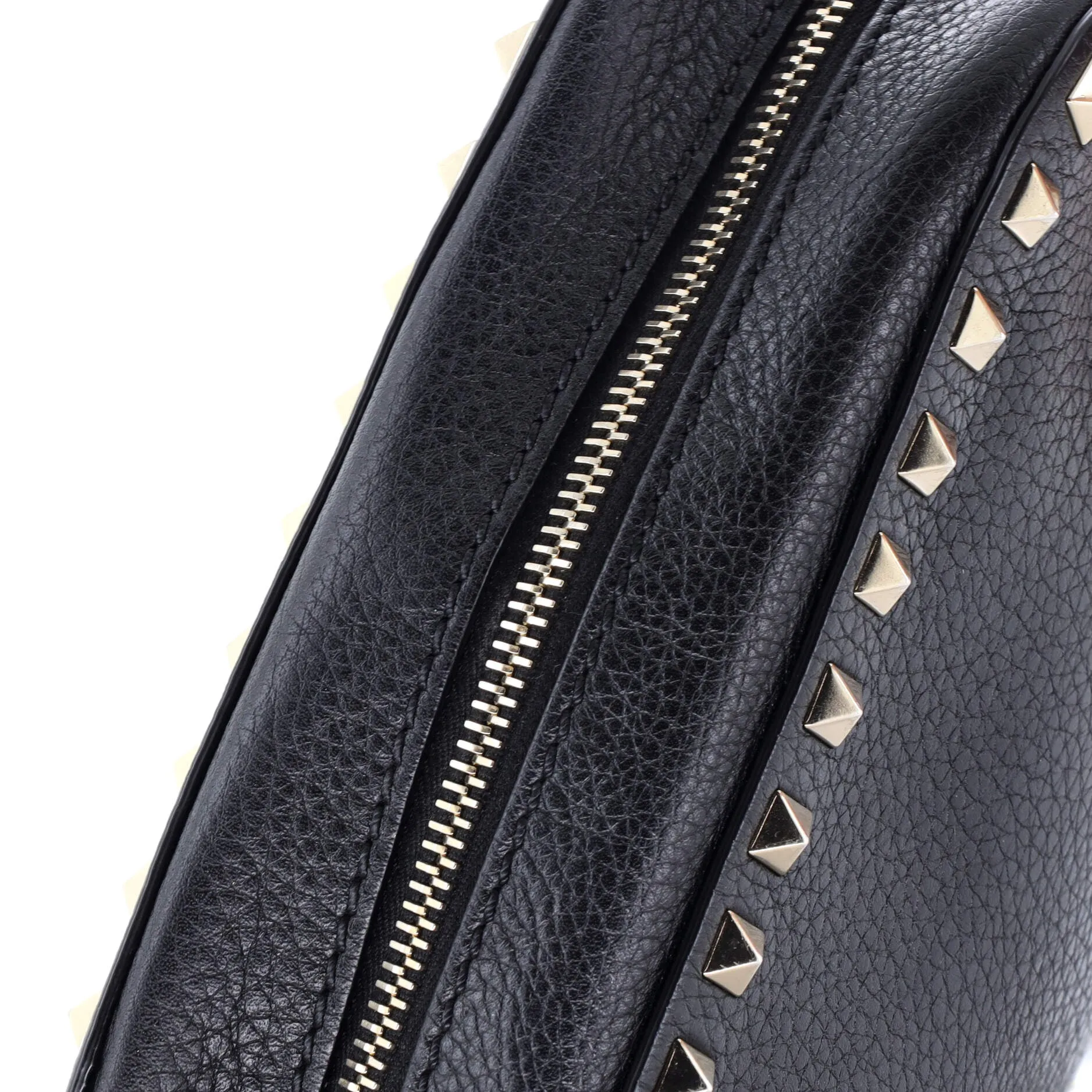 Rockstud Camera Crossbody Bag Leather