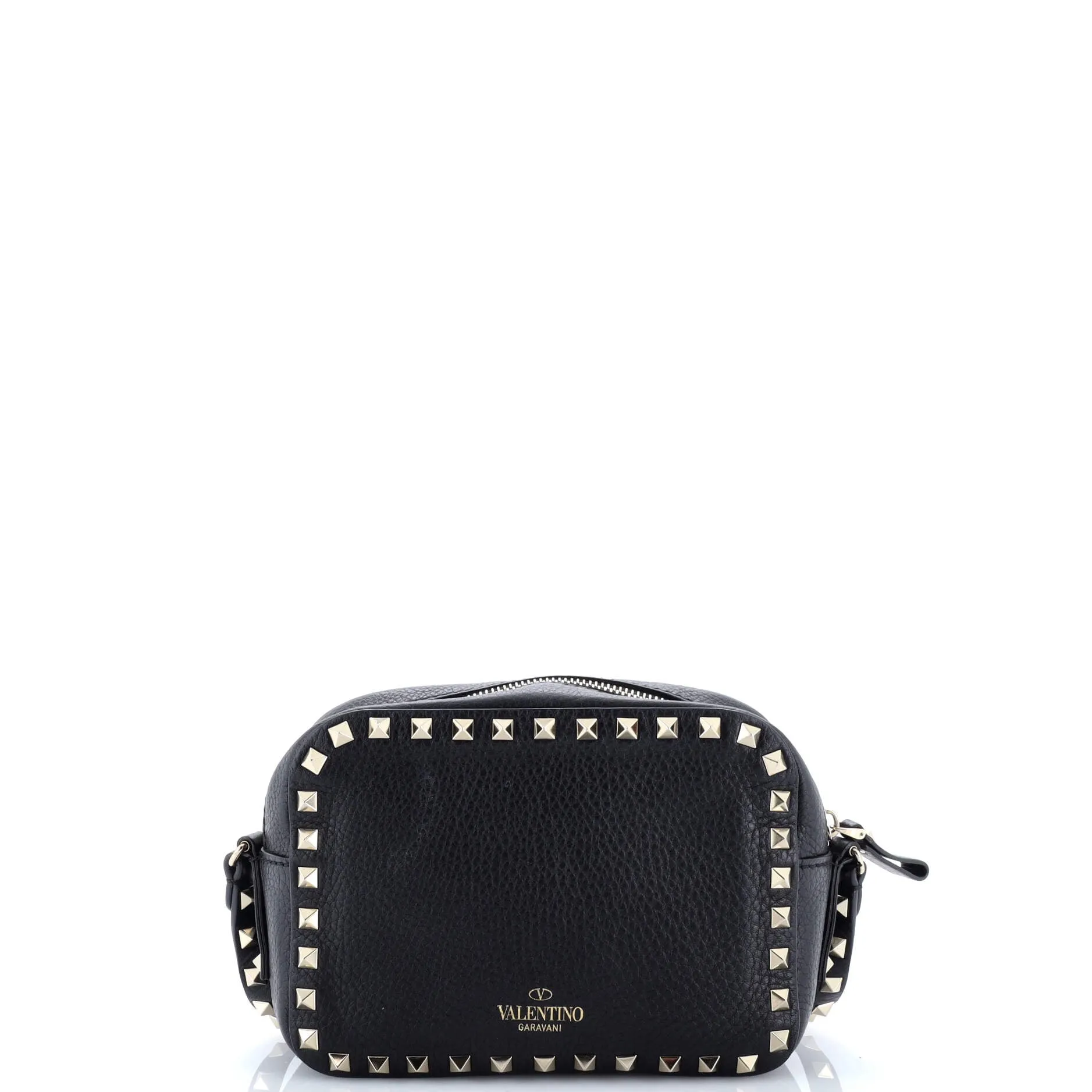 Rockstud Camera Crossbody Bag Leather