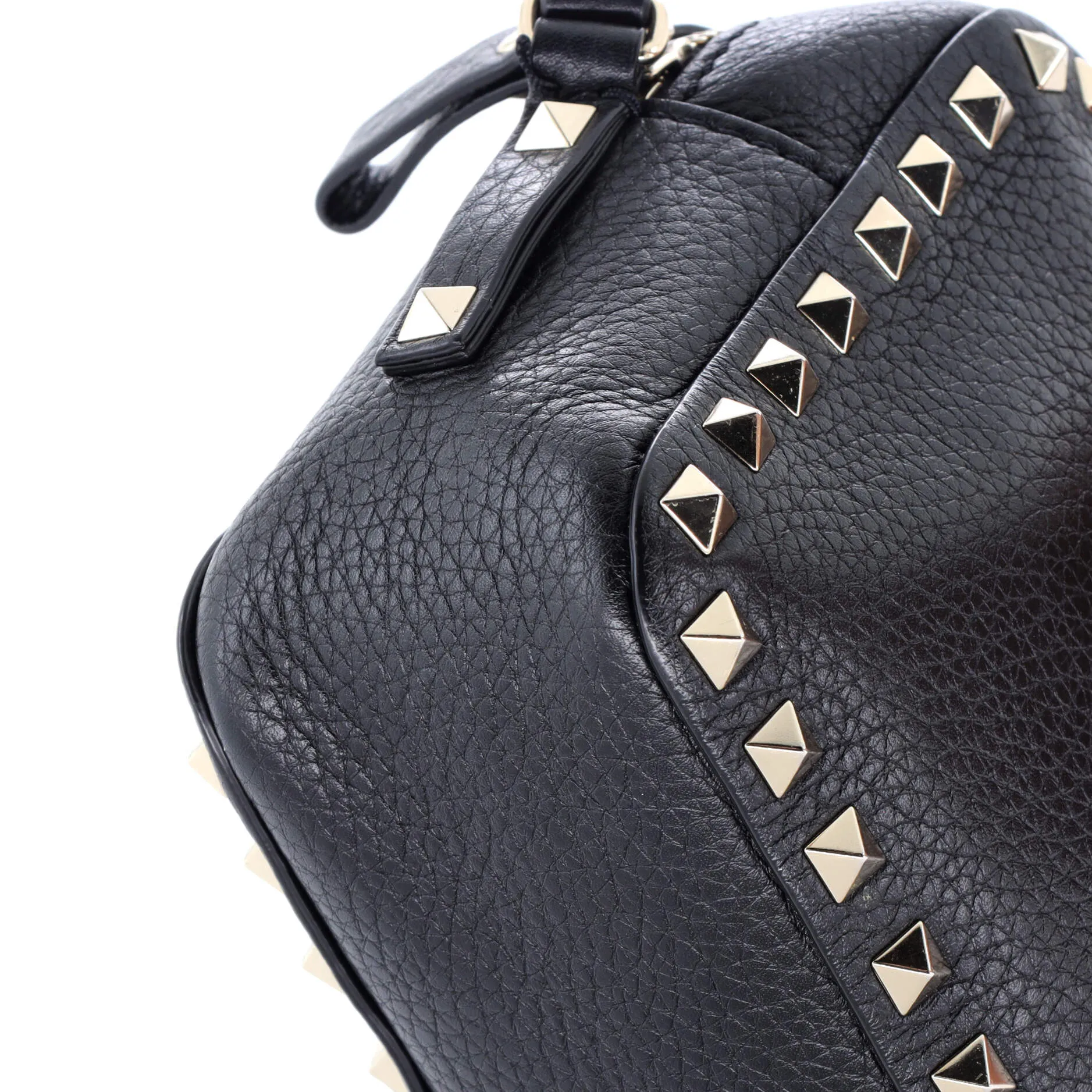 Rockstud Camera Crossbody Bag Leather