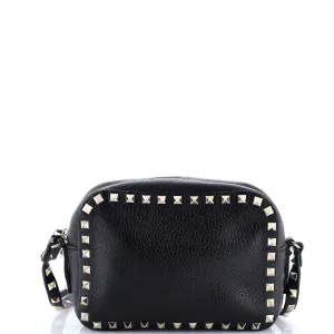 Rockstud Camera Crossbody Bag Leather