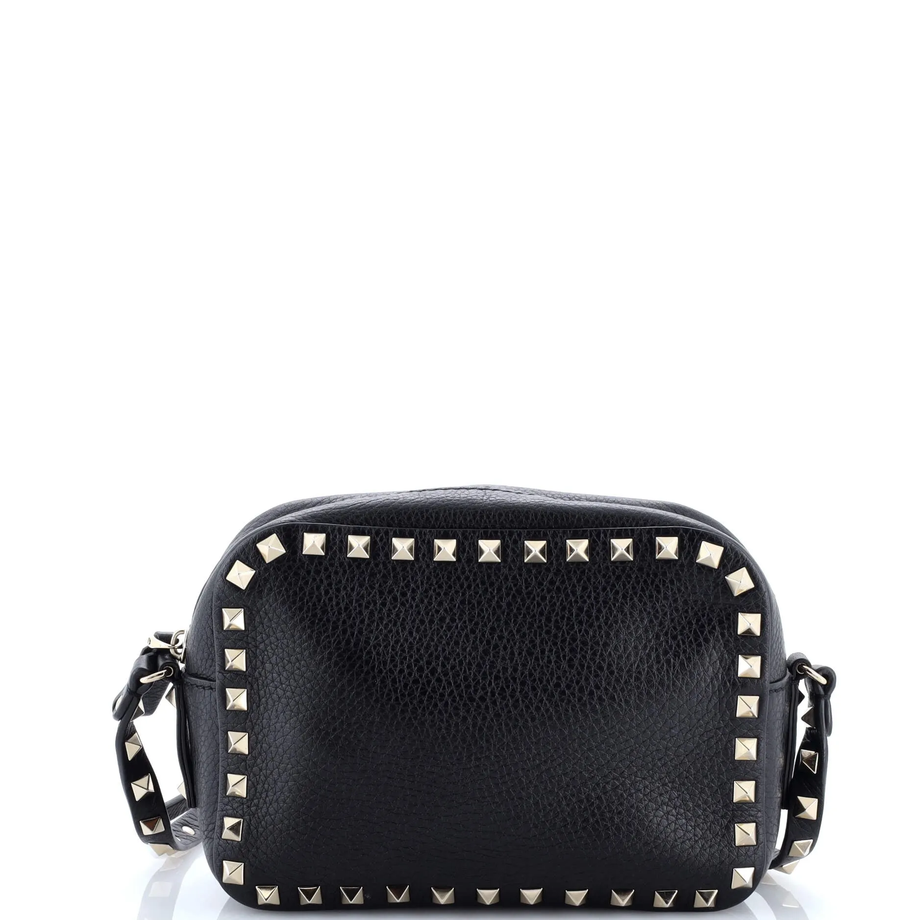 Rockstud Camera Crossbody Bag Leather