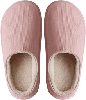Rojeam Women Slippers Comfort Waterproof Winter Garden Shoes Warm House Slippers Indoor Outdoor for Men Women