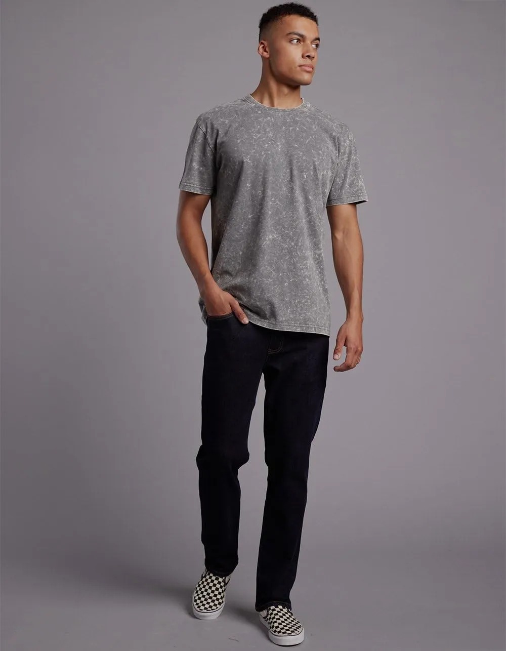 Rsq Mens Slim Straight Vintage Flex Jeans