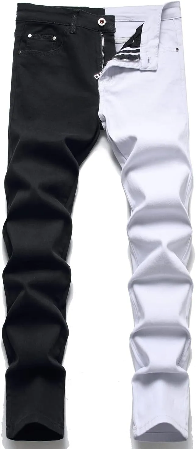 RXXKKK Men's Regular Slim Fit Jeans