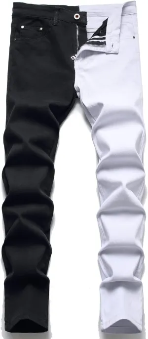 RXXKKK Men's Regular Slim Fit Jeans