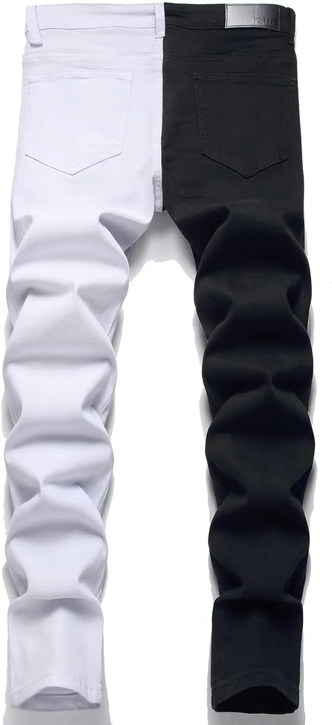 RXXKKK Men's Regular Slim Fit Jeans