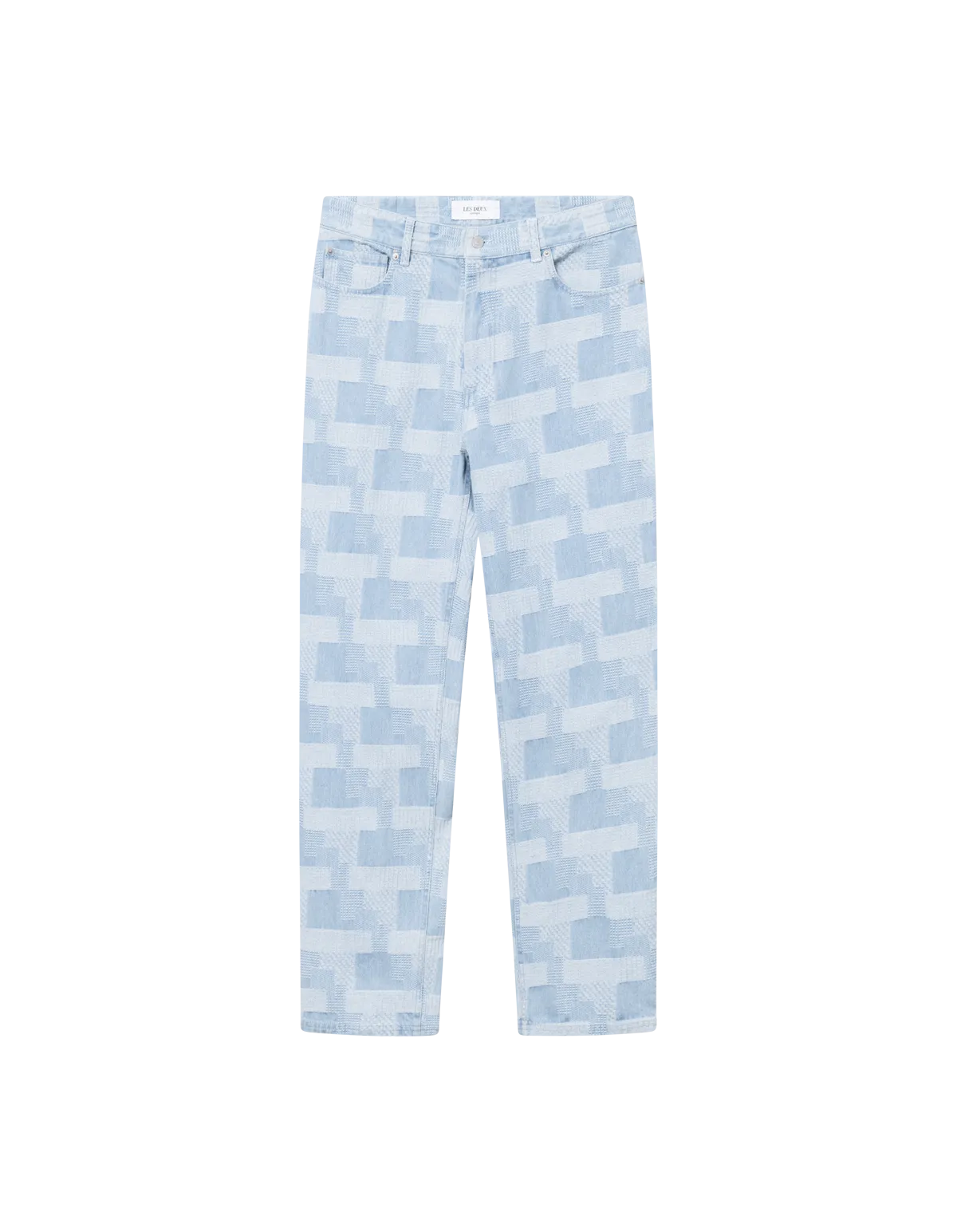 Ryder Jacquard Jeans Light Blue