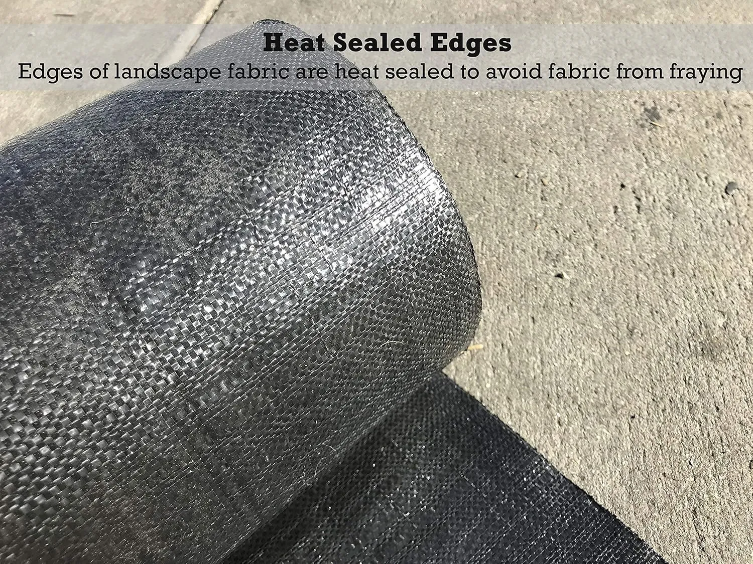 Sandbaggy Landscape Fabric | 40 Year Fabric | Weed Mat, Ground Cover, Garden Tarp | Industrial Grade | 135 Lbs of Tensile Strength | UV Protected | Approved by DOT (3 ft x 300 ft Roll)