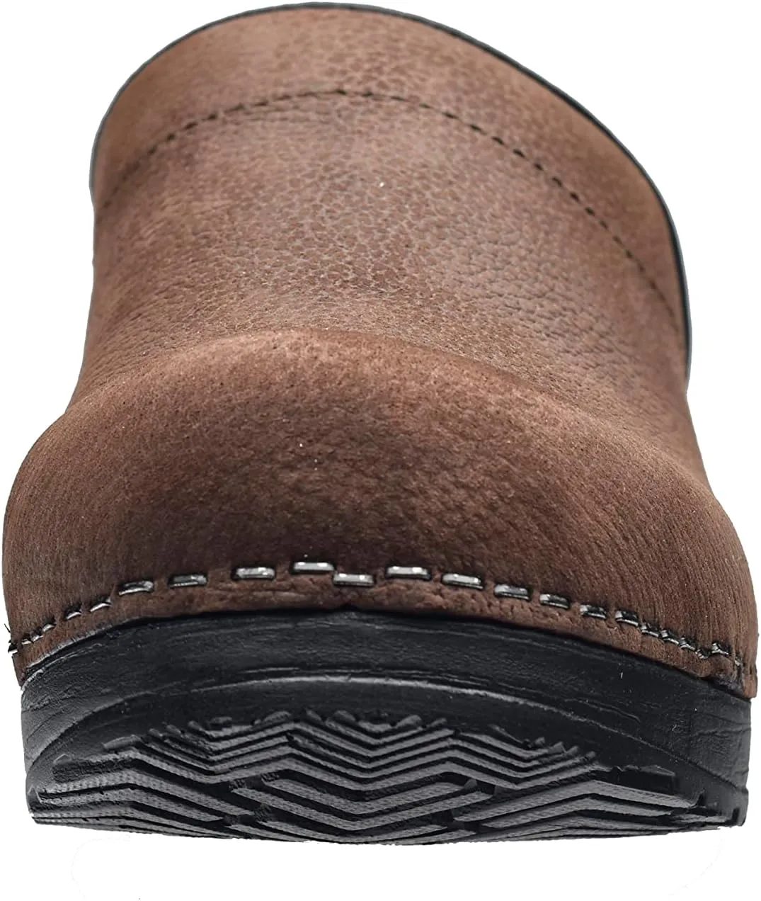 Sanita Women's Professional Oil Closed Leather Clog