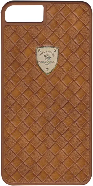 SANTA BARBARA Polo & Racquet Club® Apple Fyrste iPhone 7 Plus Case Brown SB-IP7SPFYS-BRW-1