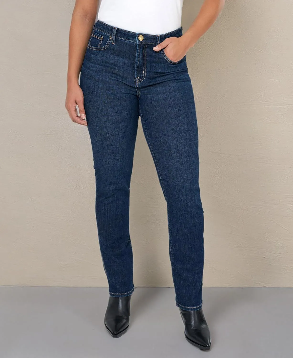 Seven7 Women's Misses Vintage Straight
