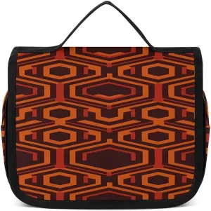 Shining Overlook Toiletry Bag For Women Waterproof Travel Cosmetic Bags Bathroom Hanging Storage Bag