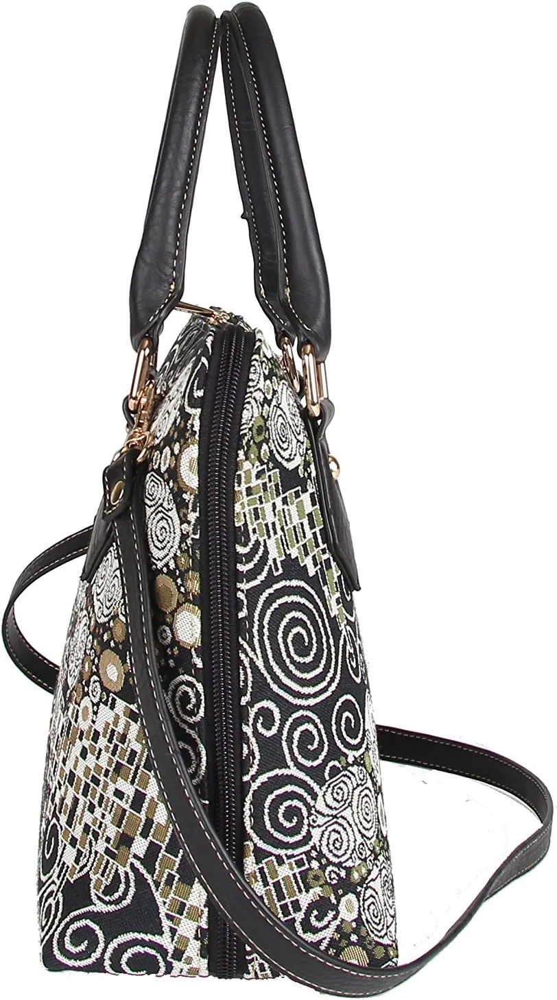 Signare Tapestry Hand & Shoulder Bag for Women |Fashionable Cross Body bag Purses for Woman |Satchel Bag for Women Girls Teen