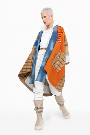SIGNATURE #VDR PATCHWORK CARDIGAN 10517