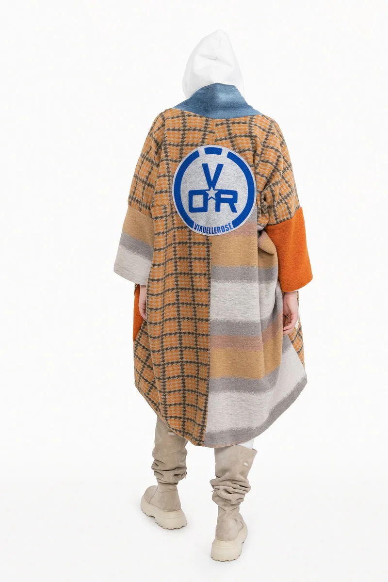 SIGNATURE #VDR PATCHWORK CARDIGAN 10517