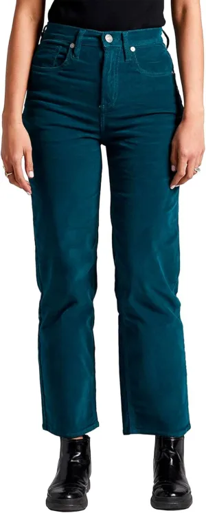 Silver Jeans Co. Women's Highly Desirable High Rise Straight Leg Pants-Legacy