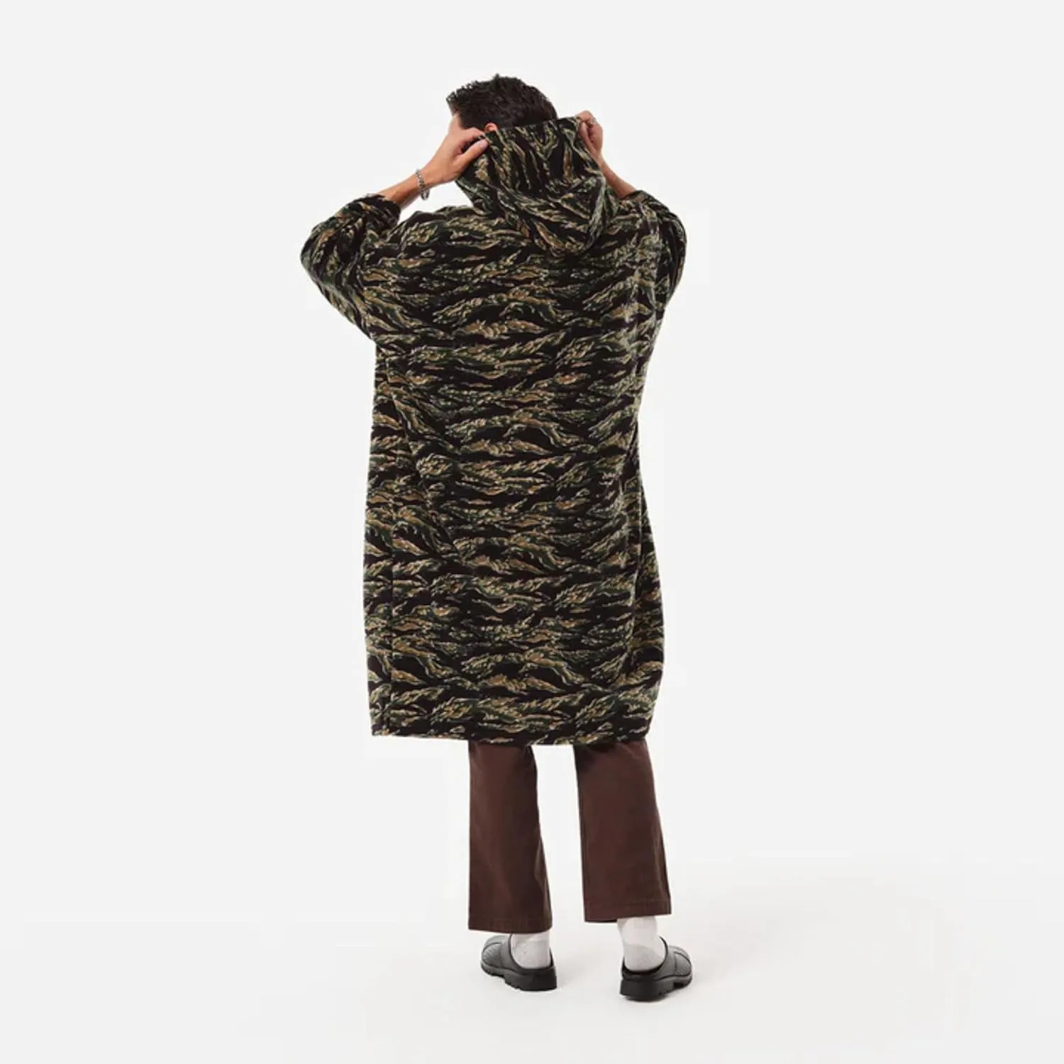 Slowtide Adult Fleece Poncho, Change Privately in Public, Includes Kangaroo Pouch & Double Layer Woven Hood