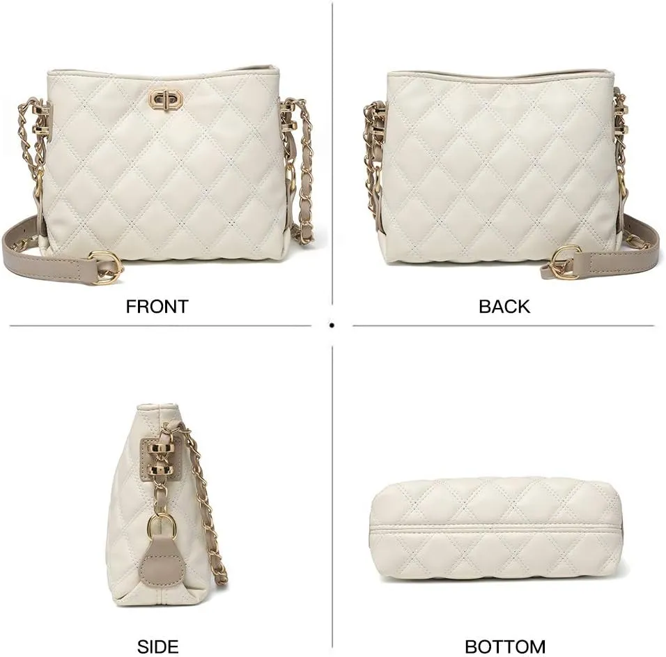 Small Crossbody Bags for Women Purses Fashion Leather Lightweight Handbags Shoulder Bag