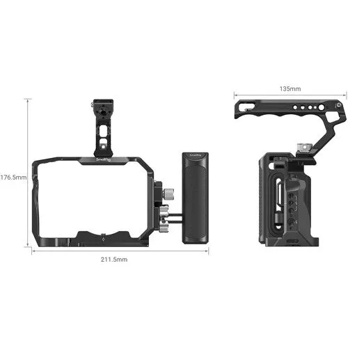 SmallRig 3669C Professional Camera Cage Kit for Sony a7 IV & a7S III