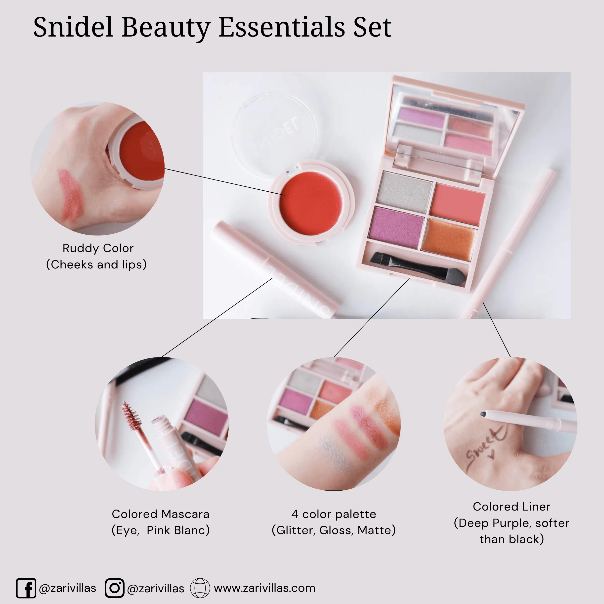 Snidel Beauty Essentials Set
