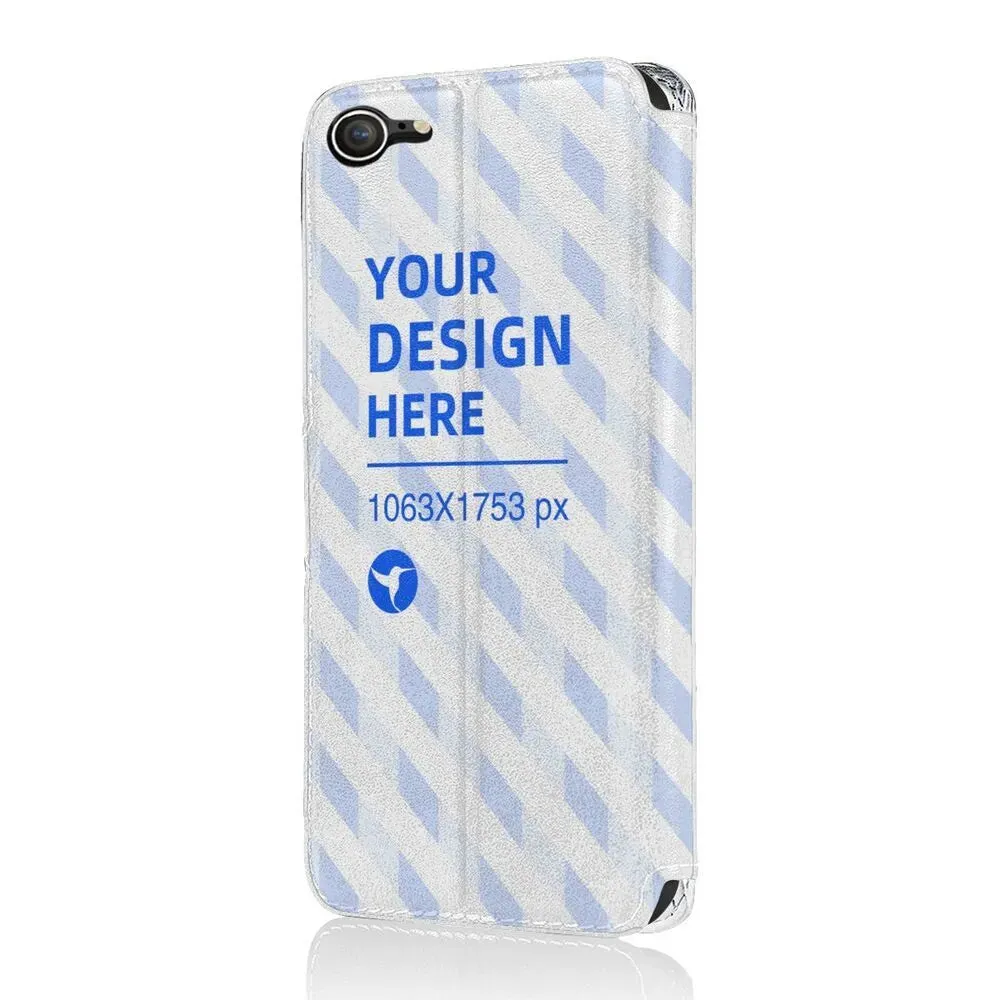 Soft TPU Custom Phone case Flip Card Holder iphone case
