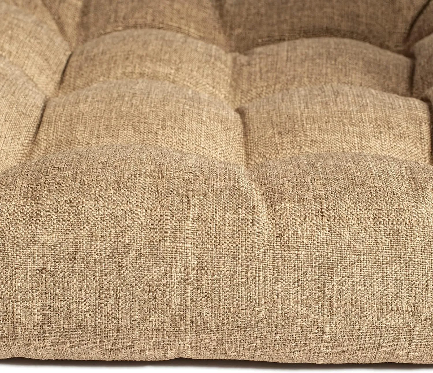 SQUARE MOON 4 Pack Chair Cushions, Seat Cushions, Chair Pads, Chair Mat for Indoor, Outdoor Dining Chair, Kitchen Chairs, Dining Room Chairs (16" × 16" × 4 Pack, Brown)