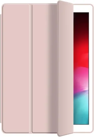 Stand Tablet Cover Smart Tablet Cover Case Compatible with OPPO Pad Air 10.3 inch,Tri-Fold Slim Tablet Case Shockproof Honeycomb TPU Case with Rugged Durable Stand Auto Wake/Sleep ( Color : Baby Pink