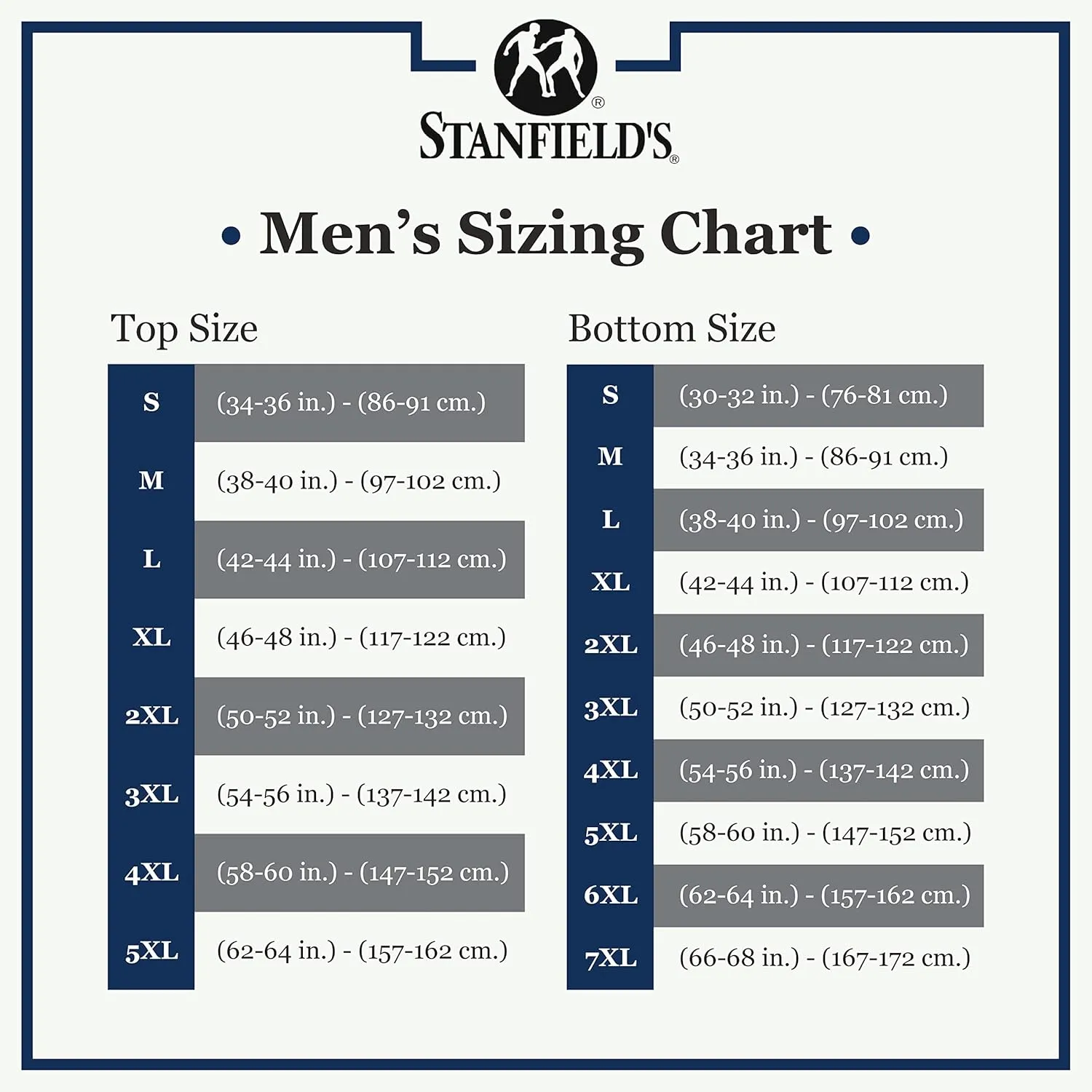 Stanfield's Men's Two Layer Thermal Long Underwear