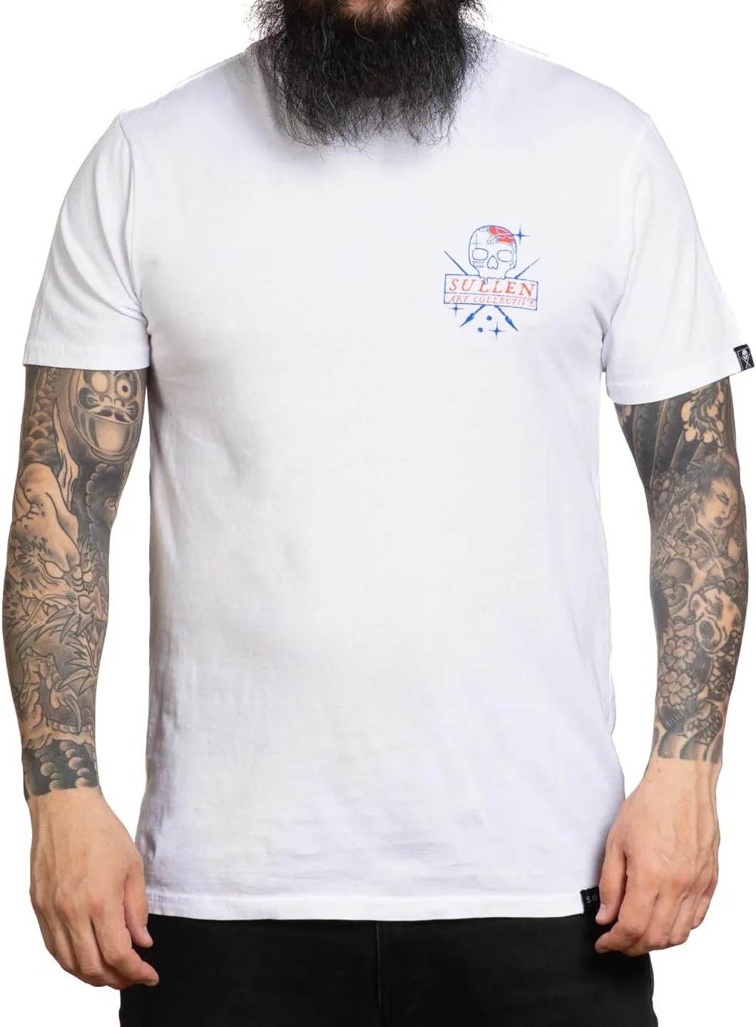 Sullen Men's Death Angel Valentine Capsule Tattoo Lifestyle Graphic Premium Short Sleeve Tee