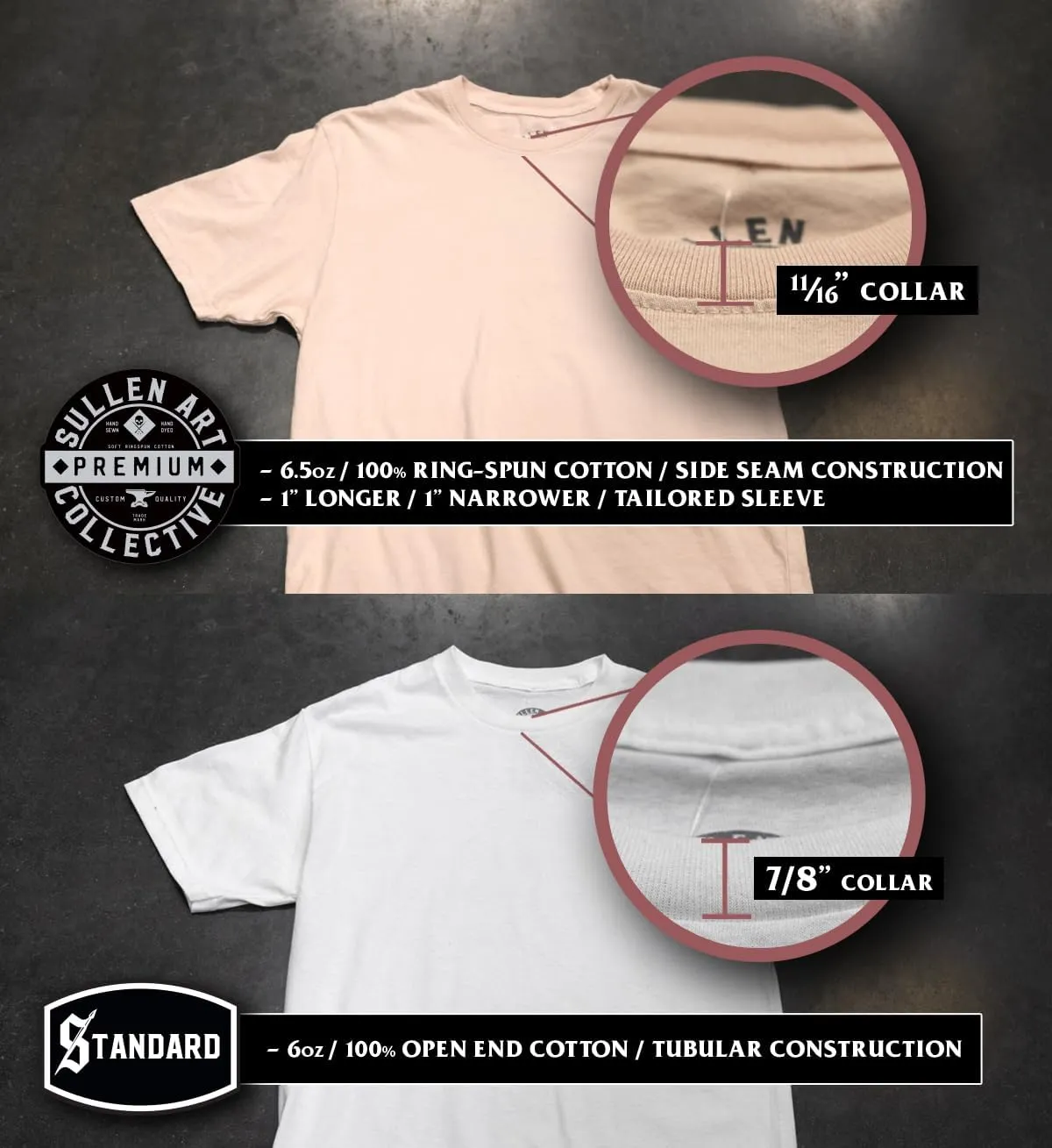 Sullen Men's South Califas Choloha Capsule Tattoo Lifestyle Graphic Standard Short Sleeve Tee