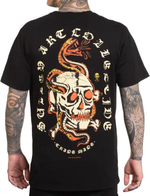 Sullen Men's Teen Hearts & Serpent Traditions Capsule Tattoo Artist Series Lifestyle Graphic Premium Short Sleeve Tee