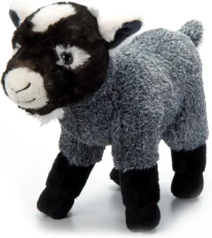 The Petting Zoo Pygmy Goat Stuffed Animal Plushie, Gifts for Kids, Wild Onez Wildlife Barn Animals, Goat Plush Toy, 12 inches