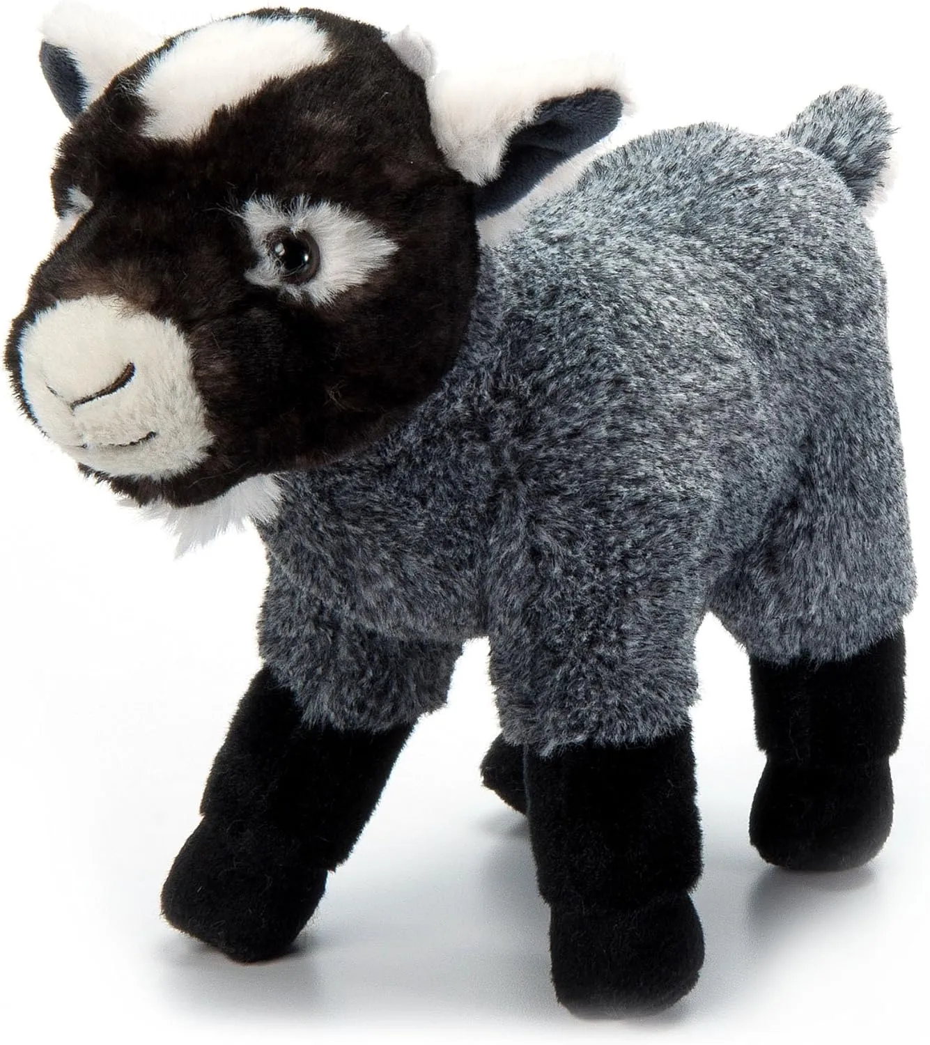 The Petting Zoo Pygmy Goat Stuffed Animal Plushie, Gifts for Kids, Wild Onez Wildlife Barn Animals, Goat Plush Toy, 12 inches