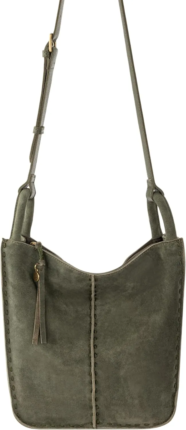 The Sak Los Feliz Crossbody Purse - Women's Leather Handbag For Everyday & Travel - Cross Body With Adjustable Shoulder Strap