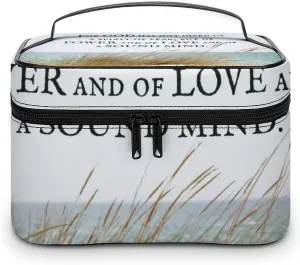 TimothyGod Has Not Given A Spirit of Fear Fashionable Portable Makeup Bag, Travel Makeup Bag Storage,