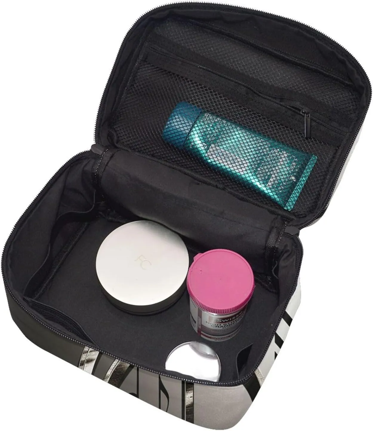 Toiletry Bag for Women Men Dopp Kit Travel Makeup Bag Make Up Organizers Cosmetic Bag Music Symbol Hanging Toiletry Bag Shaving Bag with Large Capacity for Travel