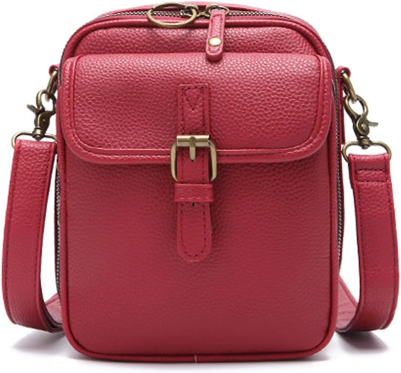Tojoyride Crossbody Bag, Urvashi Crossbody Leather Bag, Vintage Anti Theft Purse Messenger Shoulder Bags