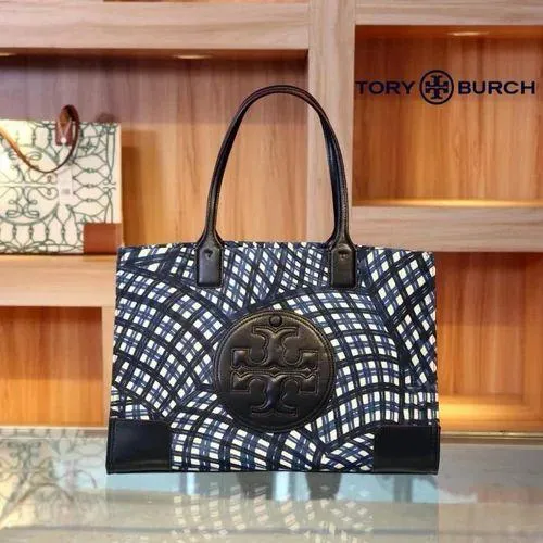 Tory Burch Ella Printed Large Tote Bag