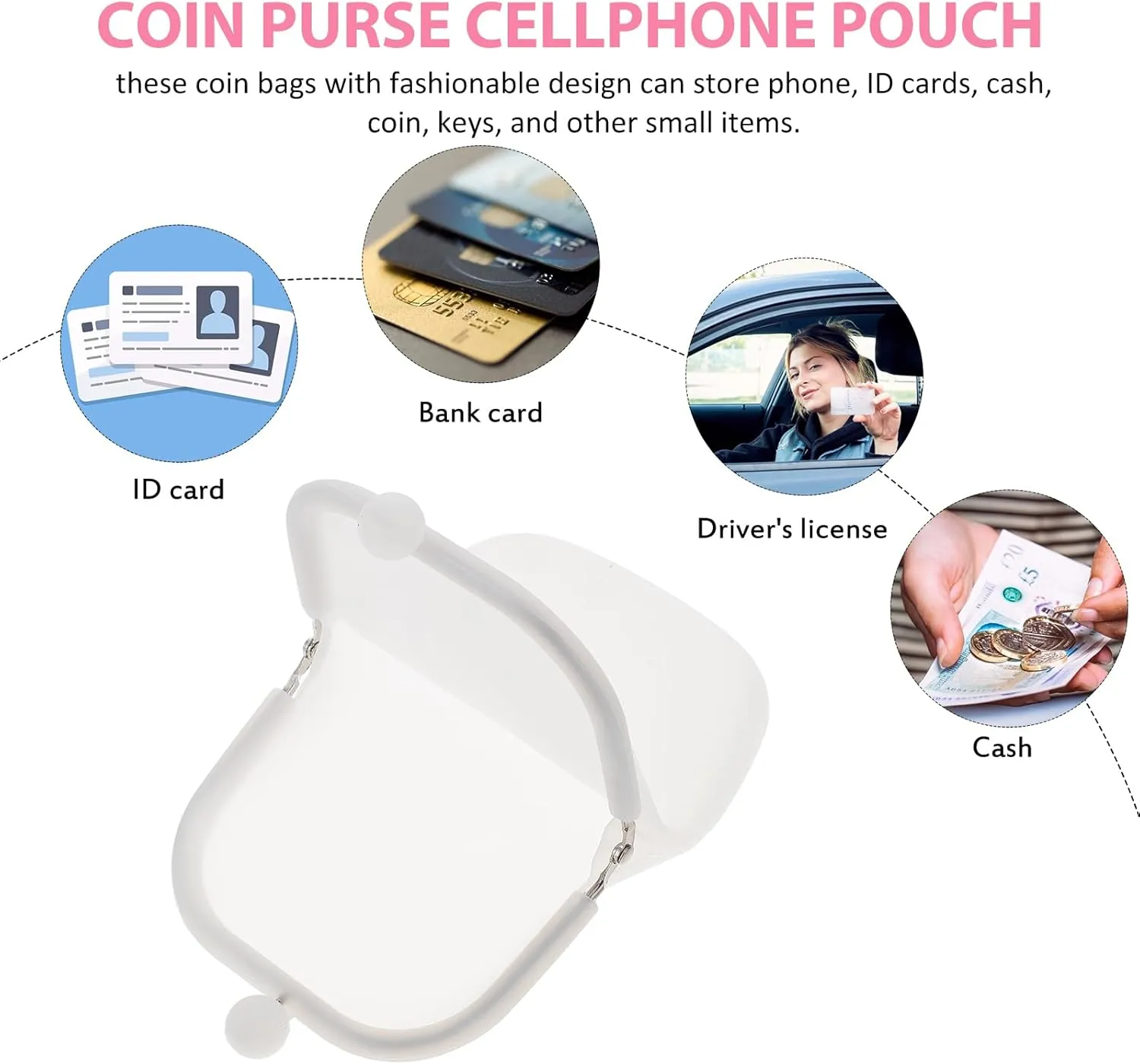 Travel Makeup Bags Purses Bag Data Line Storage Pouch Easter Party Favor Wallets for Kids Cash Storage Silicone Makeup Bag Silicone Earphone Bag Cable Holders Coin Girl Key Case