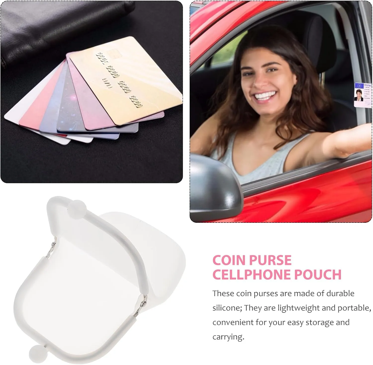 Travel Makeup Bags Purses Bag Data Line Storage Pouch Easter Party Favor Wallets for Kids Cash Storage Silicone Makeup Bag Silicone Earphone Bag Cable Holders Coin Girl Key Case
