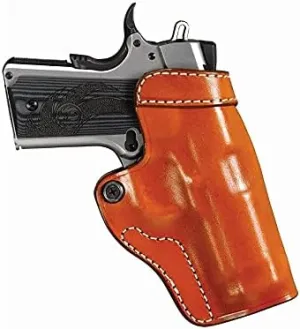 Triple K 671 Crossdraw OWB Holster Right Hand 1911 Officer Leather Tan