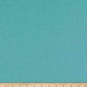 Tula Pink True Colors Tiny Dots Peacock, Fabric by The Yard