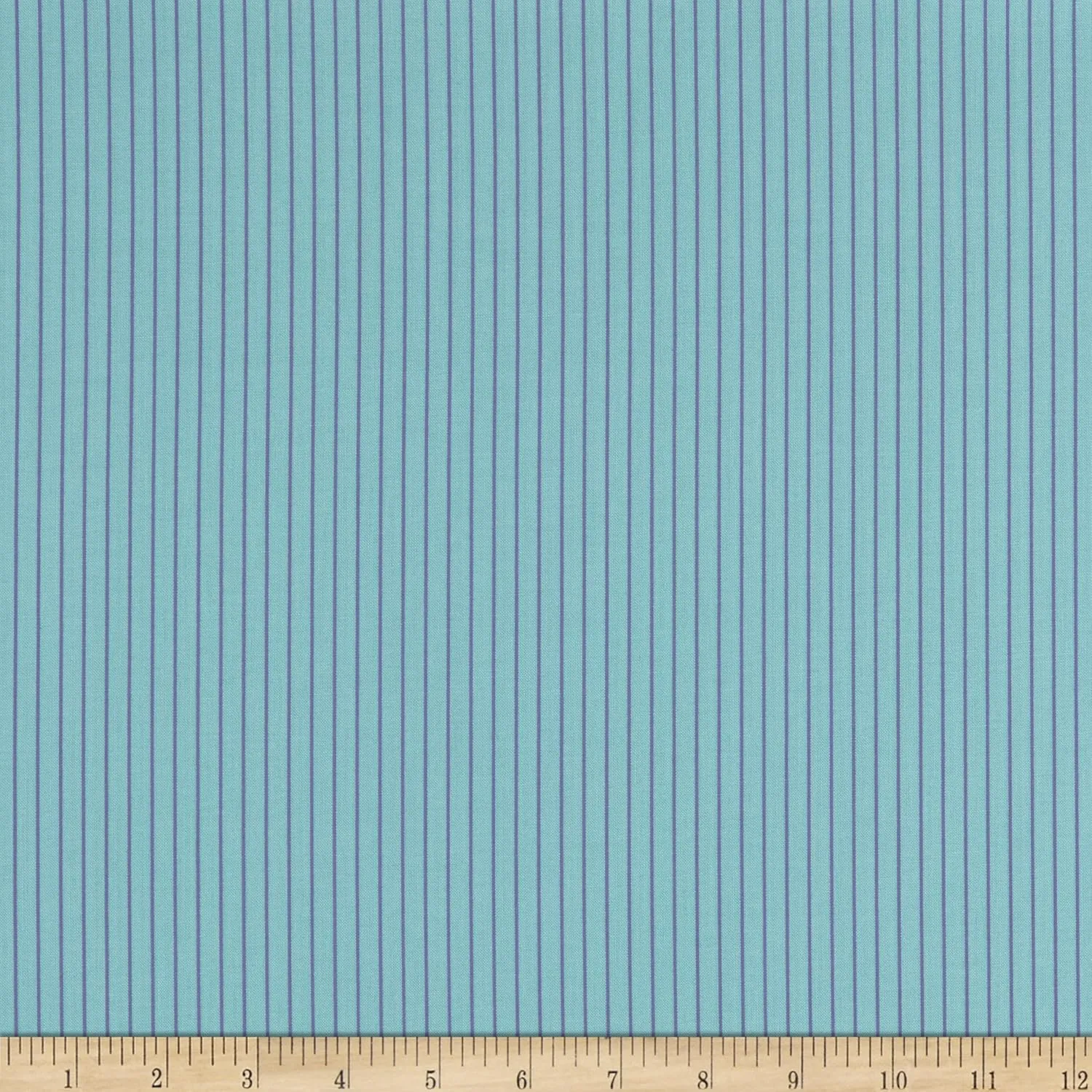 Tula Pink True Colors Tiny Stripes Misty, Fabric by The Yard