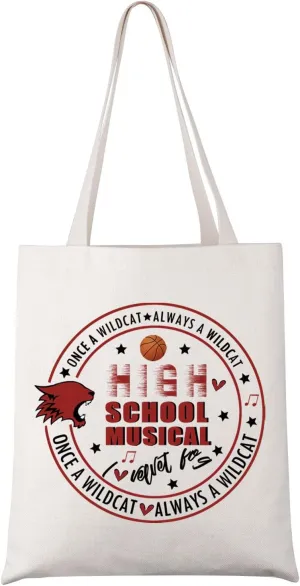 UJIMS Shool Musical Inspired Merch Musical The Series East High Shoulder Tote bag Theatre Fans Gift (HighSchooltote)