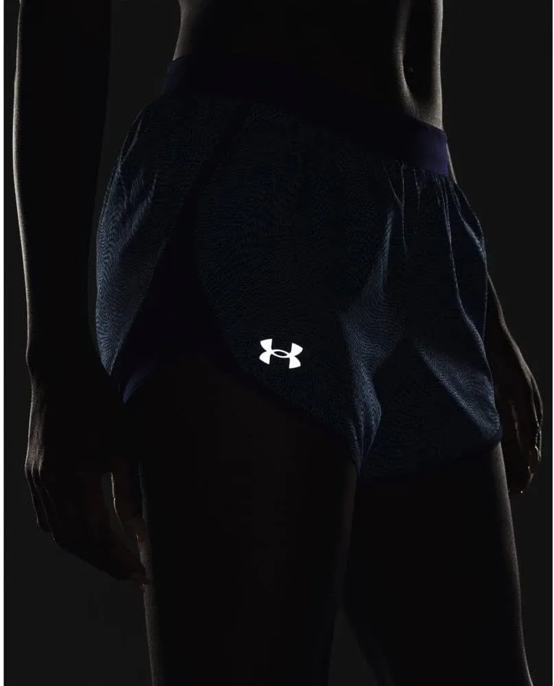 Under Armour Women's Fly by 2.0 Printed Running Shorts