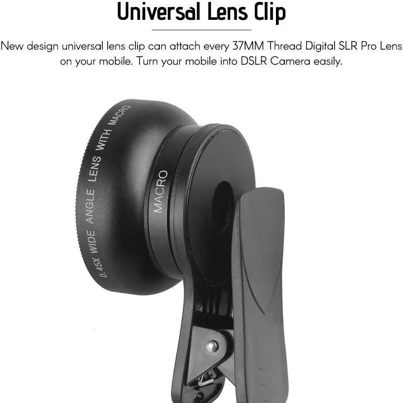 UNIVERSAL PROFESSIONAL PHONE CAMERA LENS