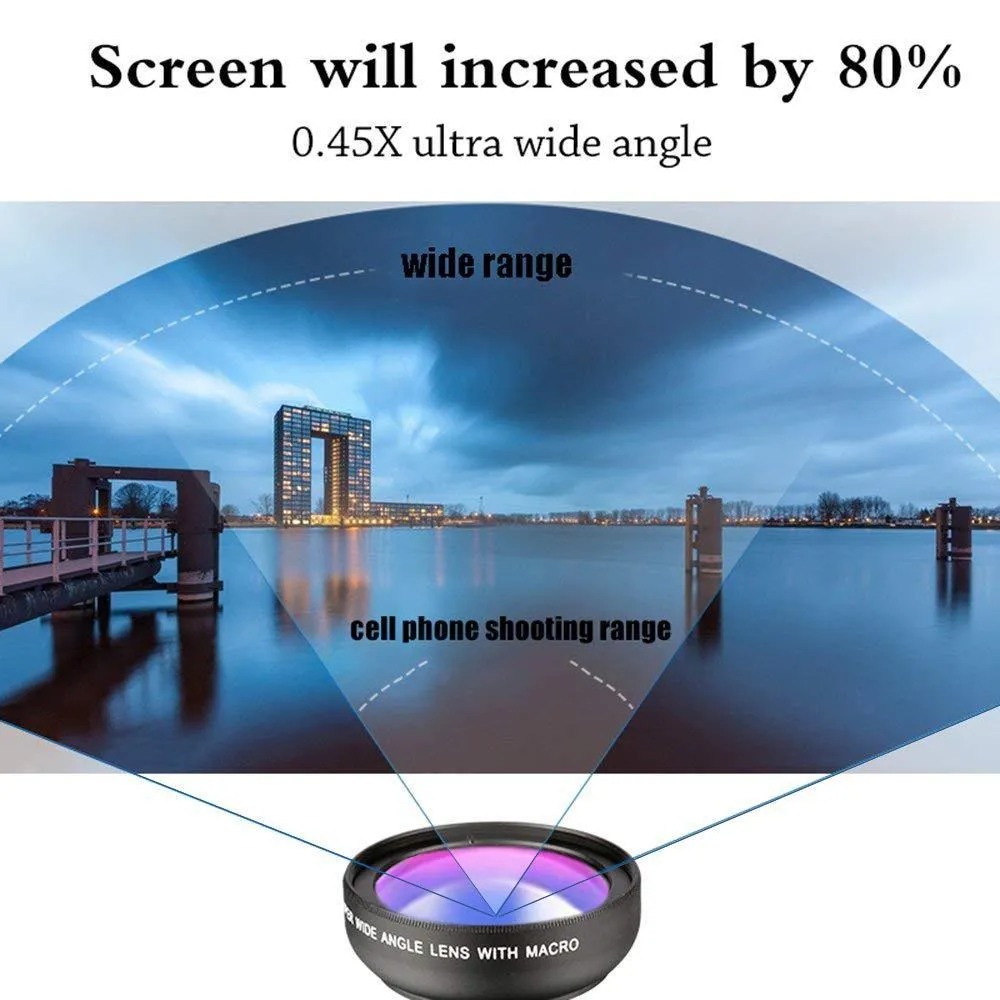 UNIVERSAL PROFESSIONAL PHONE CAMERA LENS