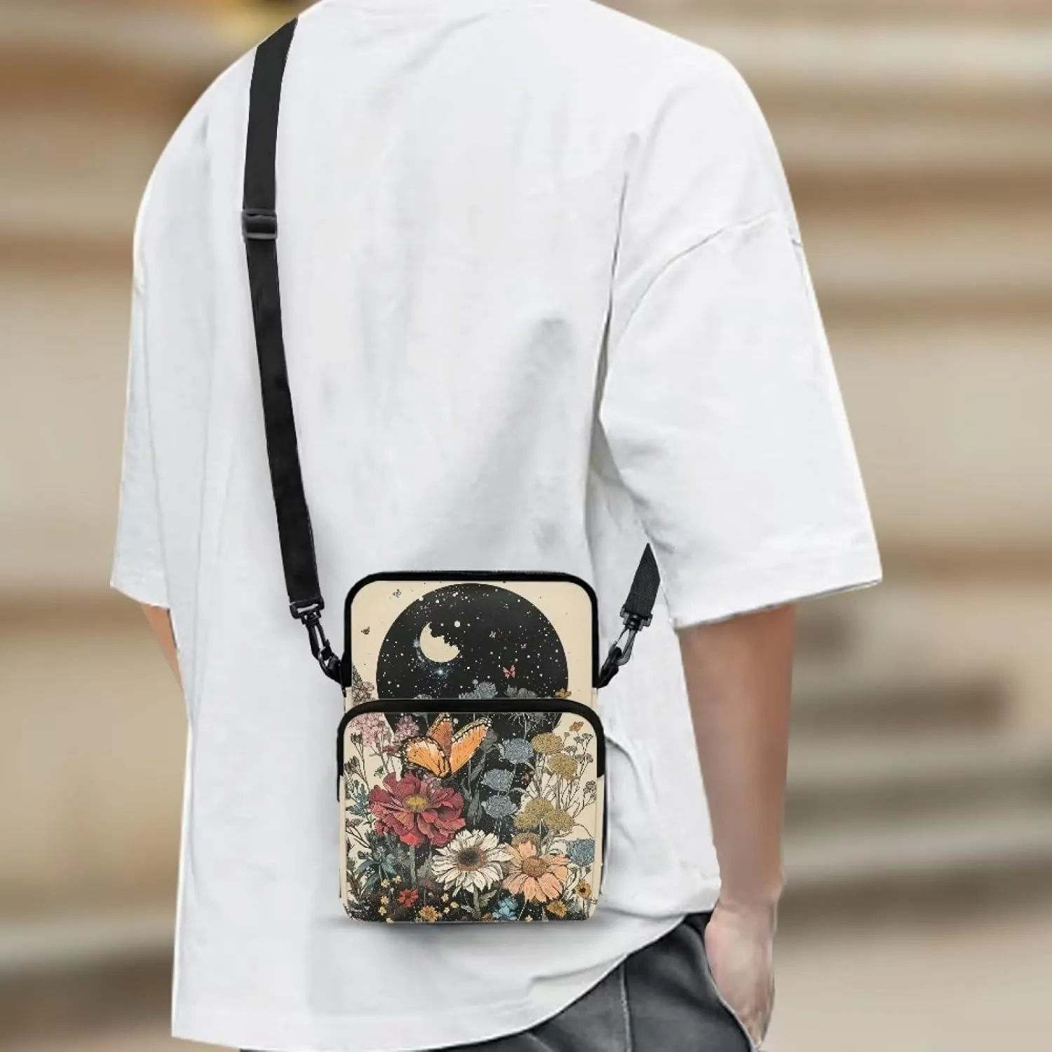 Universal Sling Crosbody Bags for Women Men Teens Over 5